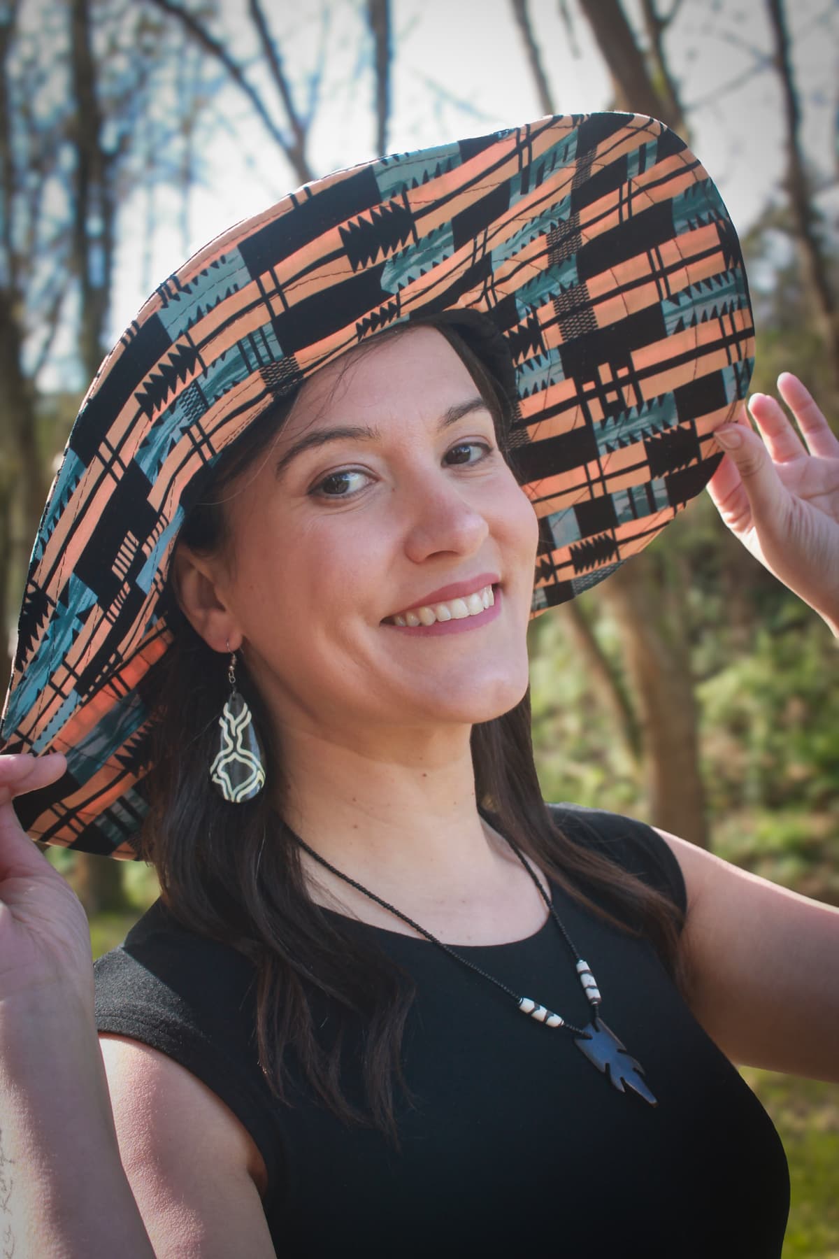 Hat (Kitenge Texture)