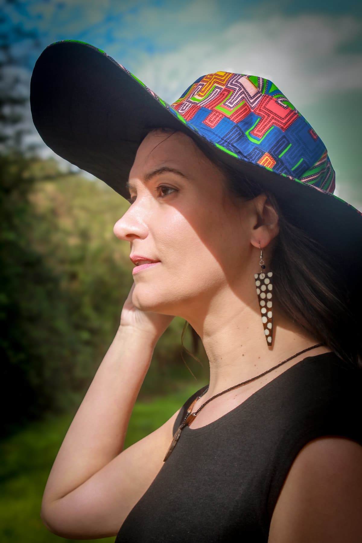 Hat (Kitenge Texture) — 2